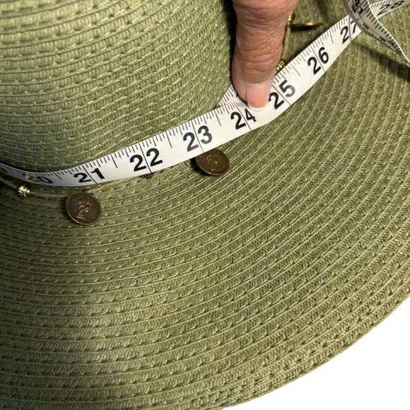 Broner Calypso Wide Brim Sunshade Floppy Embellishished Hat - Picture 4 of 12